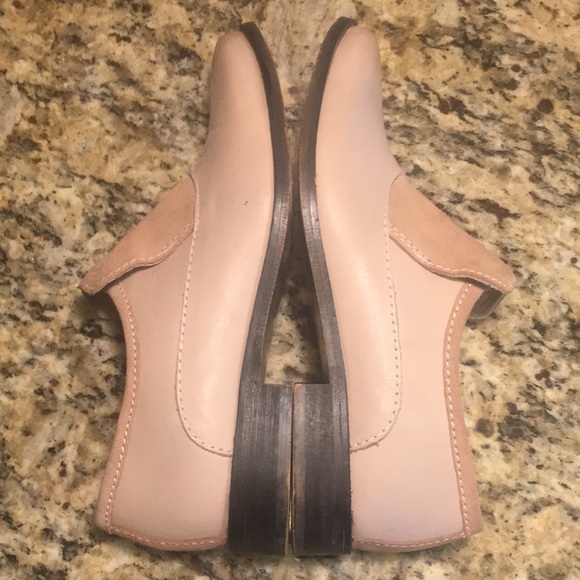 Free People Brady Natural Tan Leather Loafers Flats size 36/US 6 - Picture 8 of 15